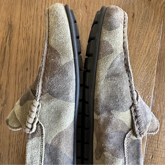 Russell & Bromley men’s camo print suede slip ons, loafers, driver - Picture 6 of 14
